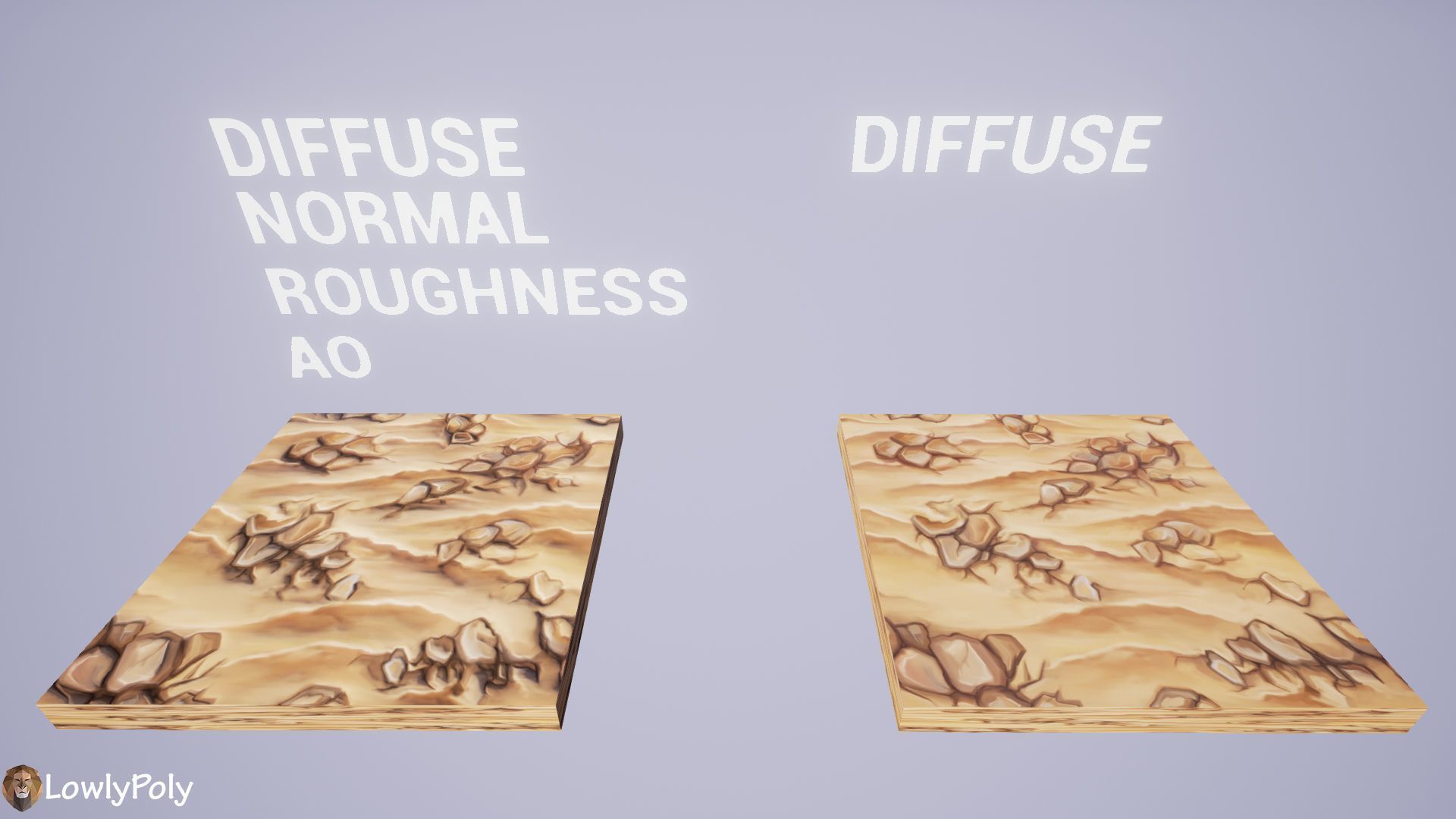 Stylized Sand Vol 40 - Hand Painted Texture Pack Texture_26