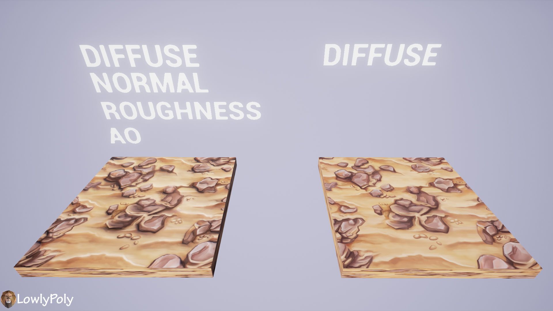 Stylized Sand Vol 40 - Hand Painted Texture Pack Texture_25