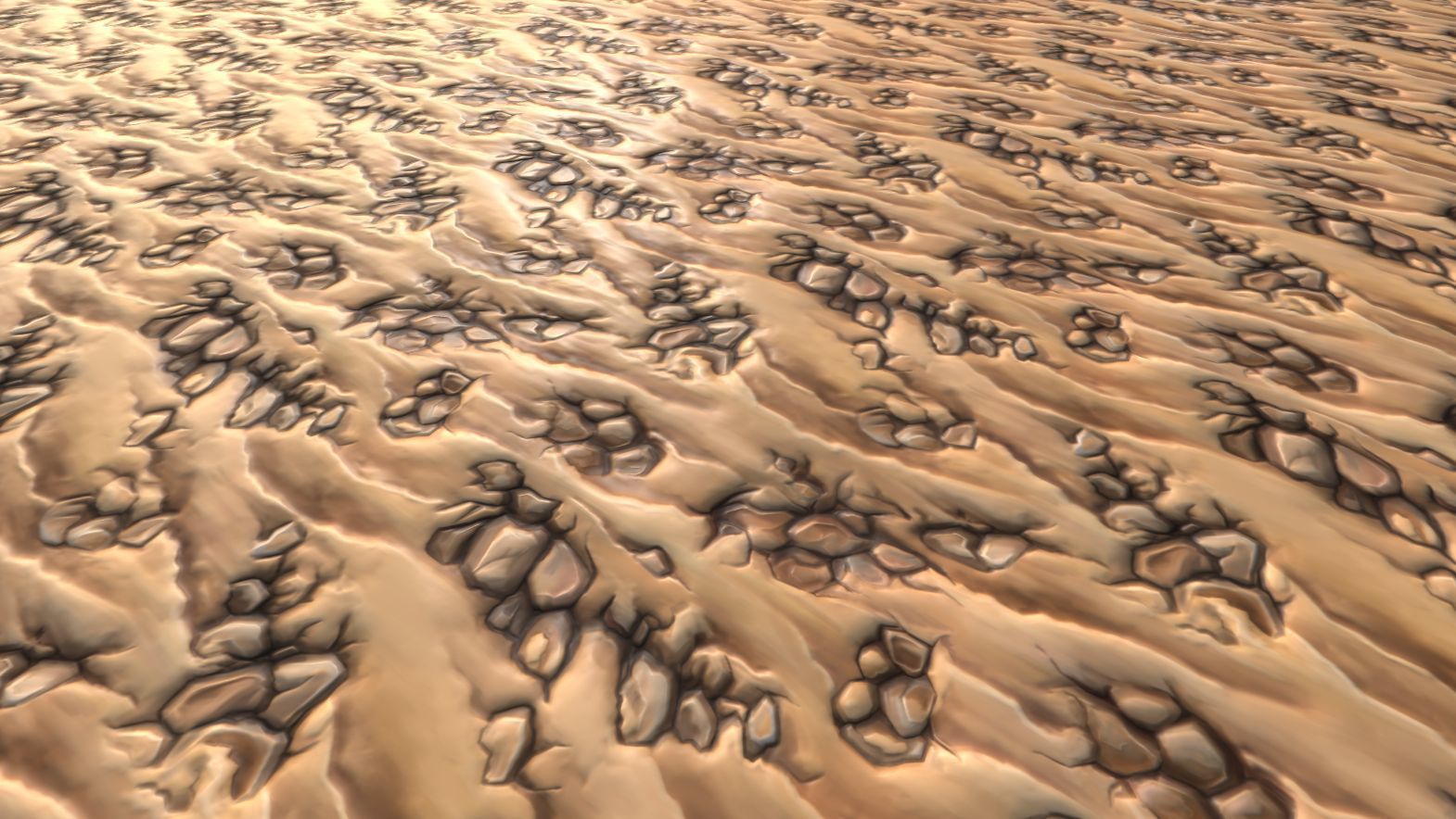 Stylized Sand Vol 40 - Hand Painted Texture Pack Texture_31