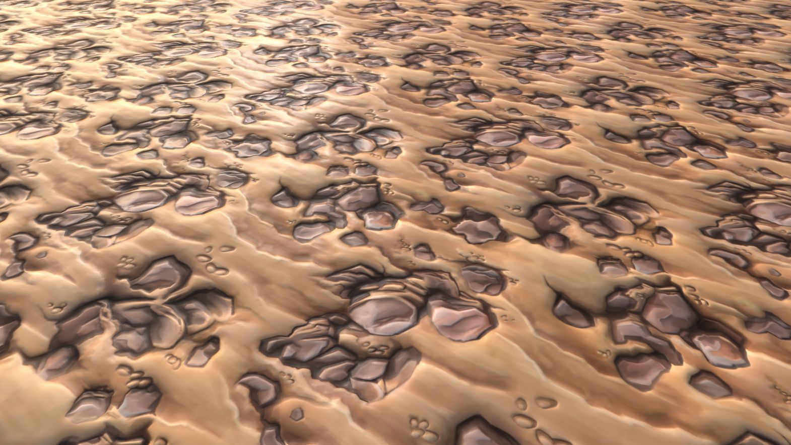 Stylized Sand Vol 40 - Hand Painted Texture Pack Texture_33