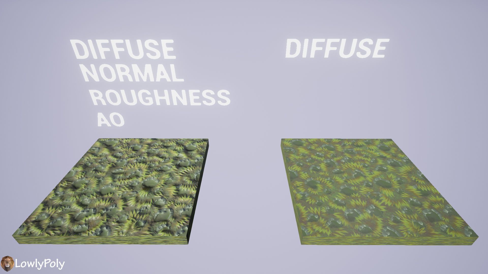 Stylized Grass Vol 42 - Hand Painted Textures Texture_22