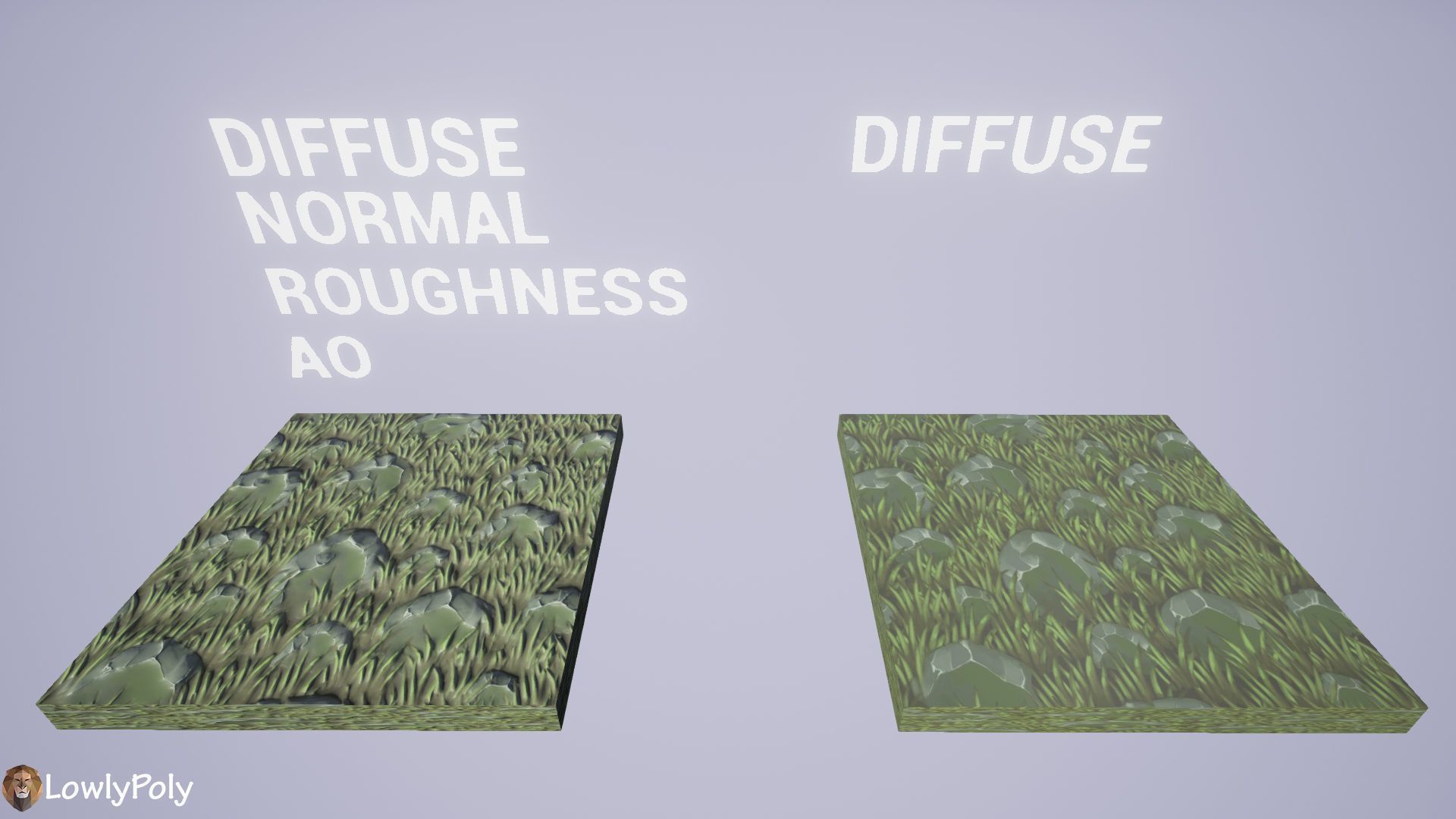 Stylized Grass Vol 42 - Hand Painted Textures Texture_23