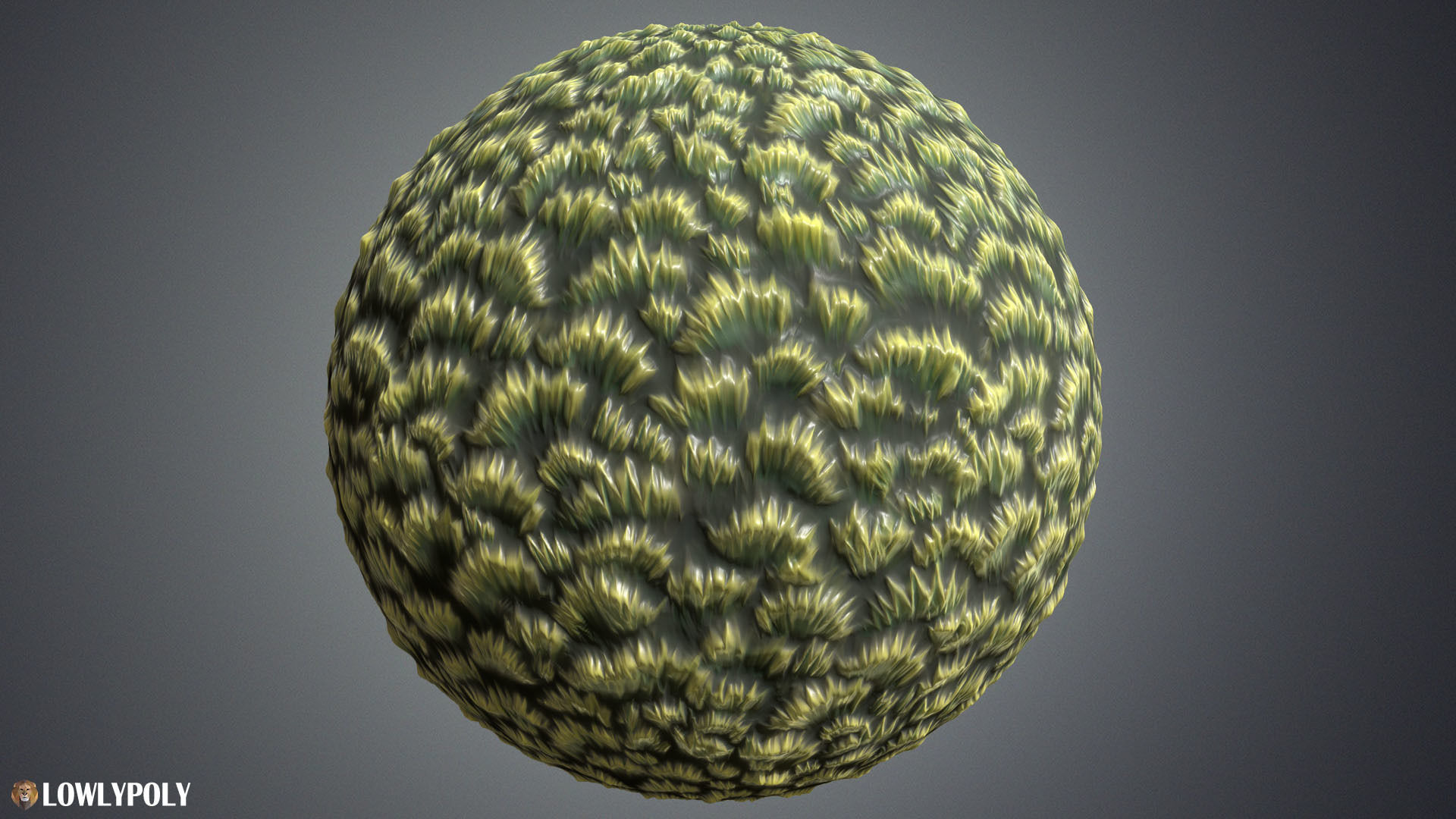 Stylized Grass Vol 42 - Hand Painted Textures Texture_7