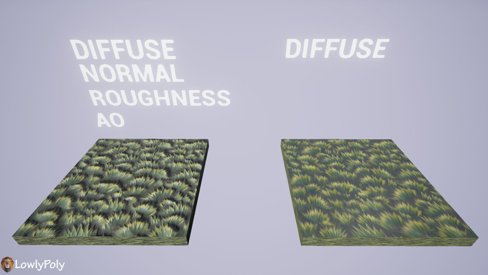 Stylized Grass Vol 42 - Hand Painted Textures Texture_19