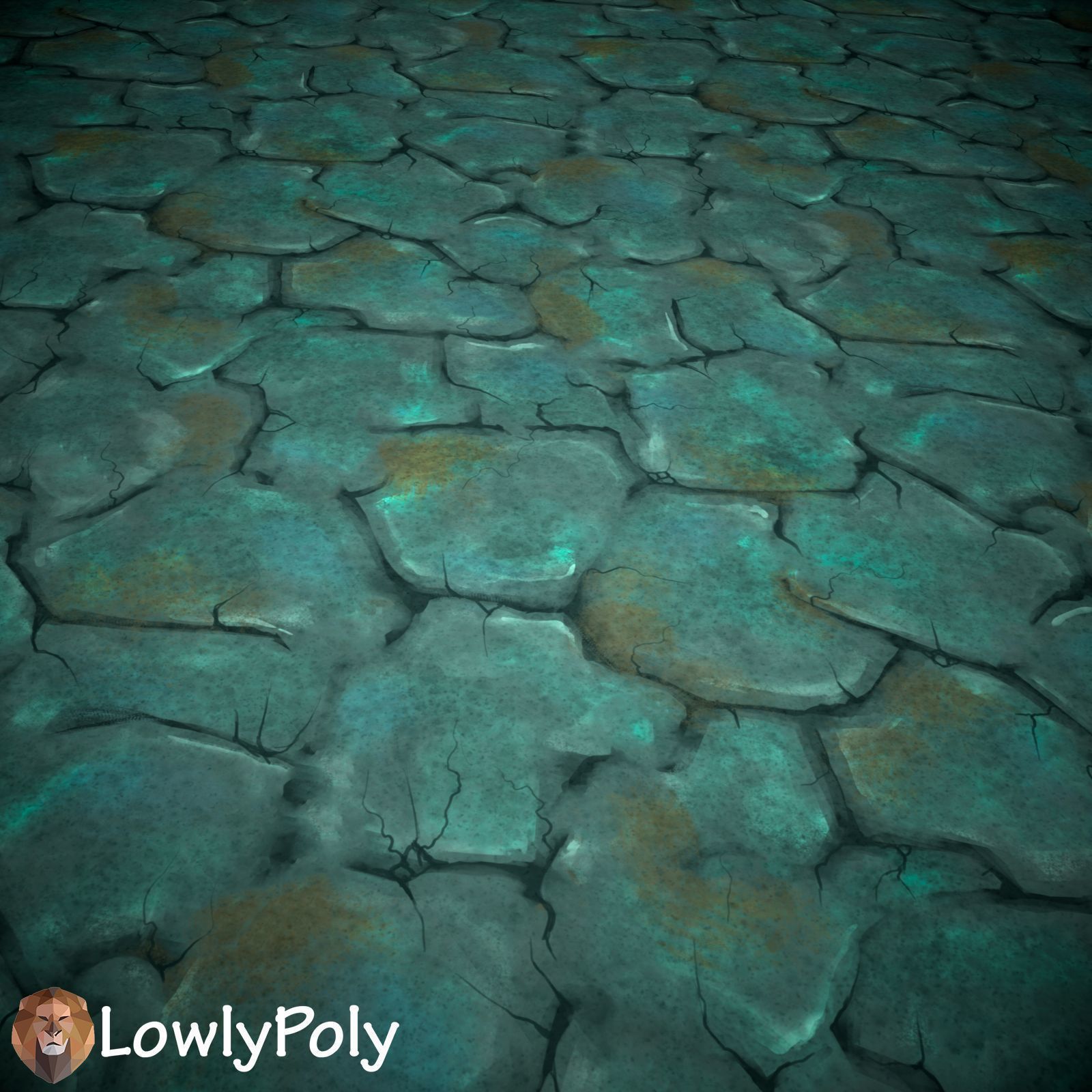 Stylized Grass Vol 42 - Hand Painted Textures Texture_13