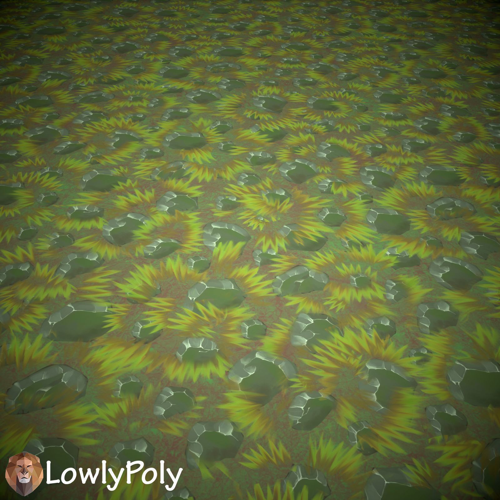 Stylized Grass Vol 42 - Hand Painted Textures Texture_12