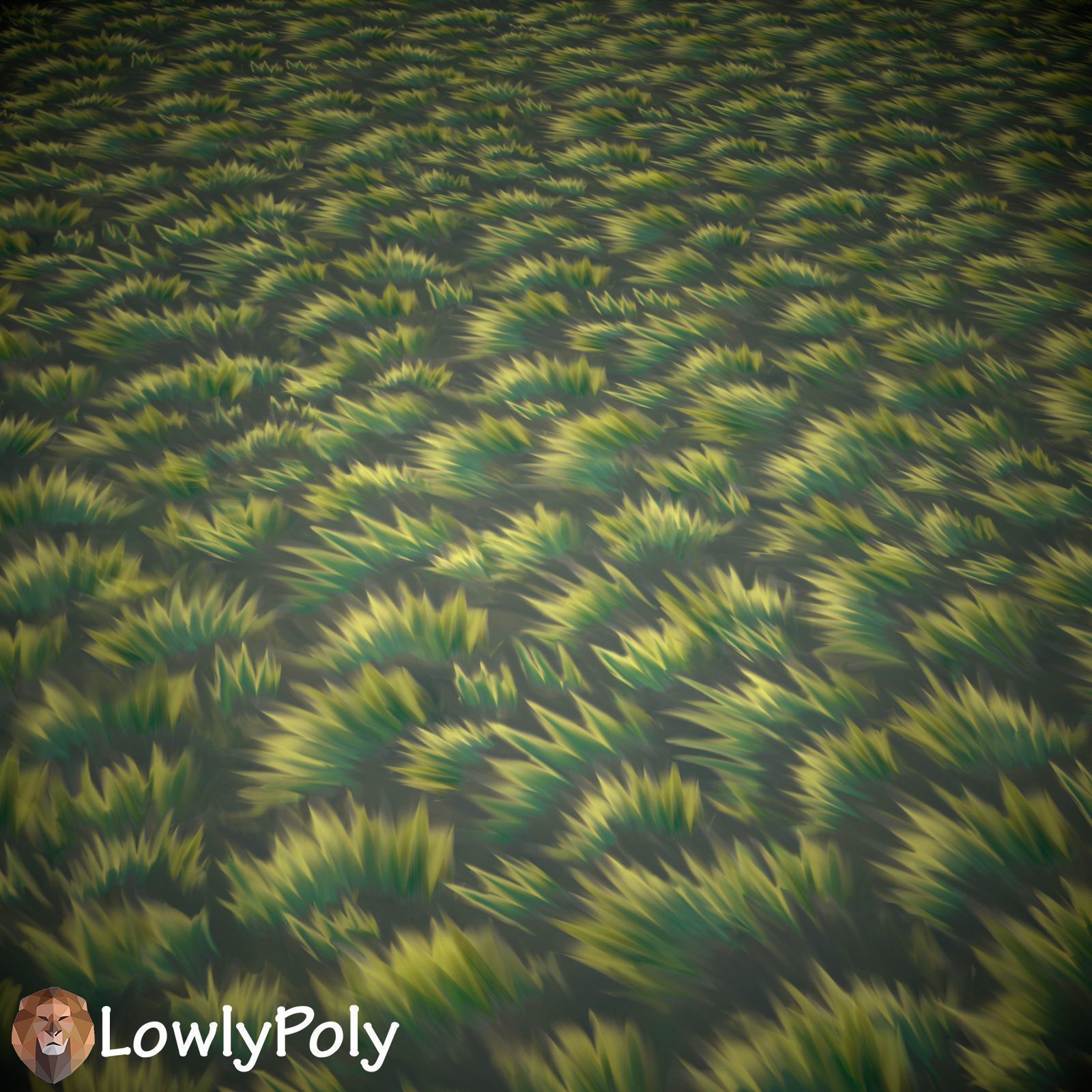 Stylized Grass Vol 42 - Hand Painted Textures Texture_10