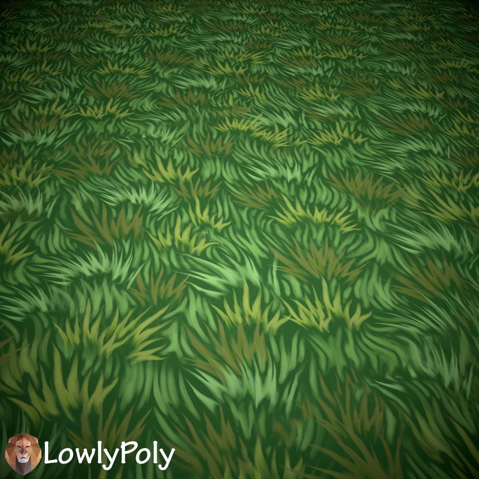 Stylized Grass Vol 42 - Hand Painted Textures Texture_9