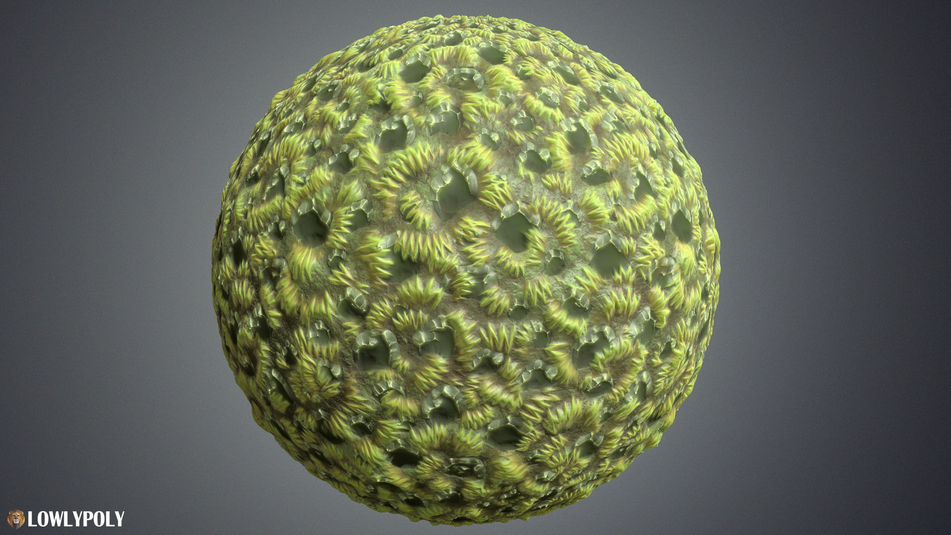 Stylized Grass Vol 42 - Hand Painted Textures Texture_3