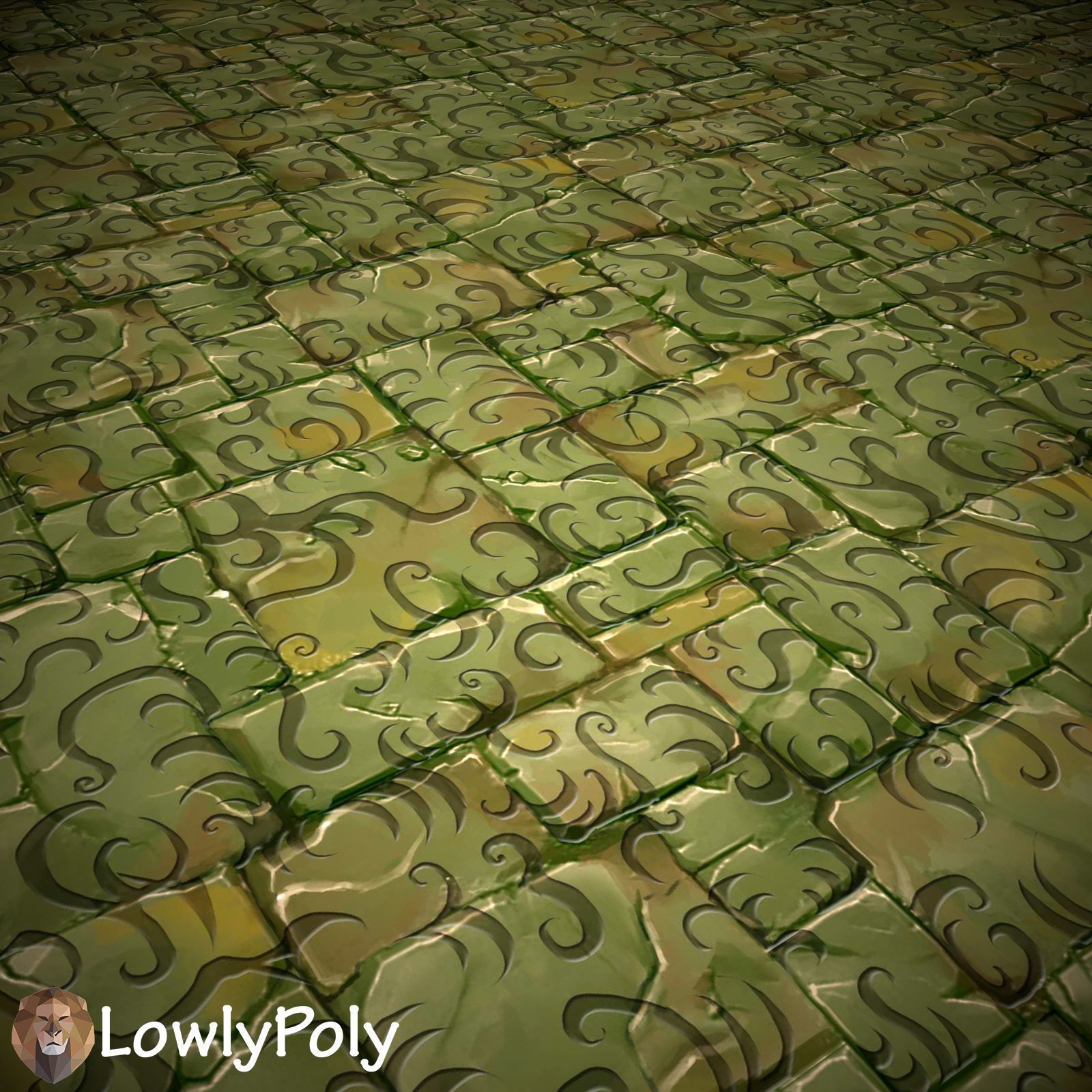 Stylized Ground Vol 45 - Hand Painted Texture Pack Texture_8