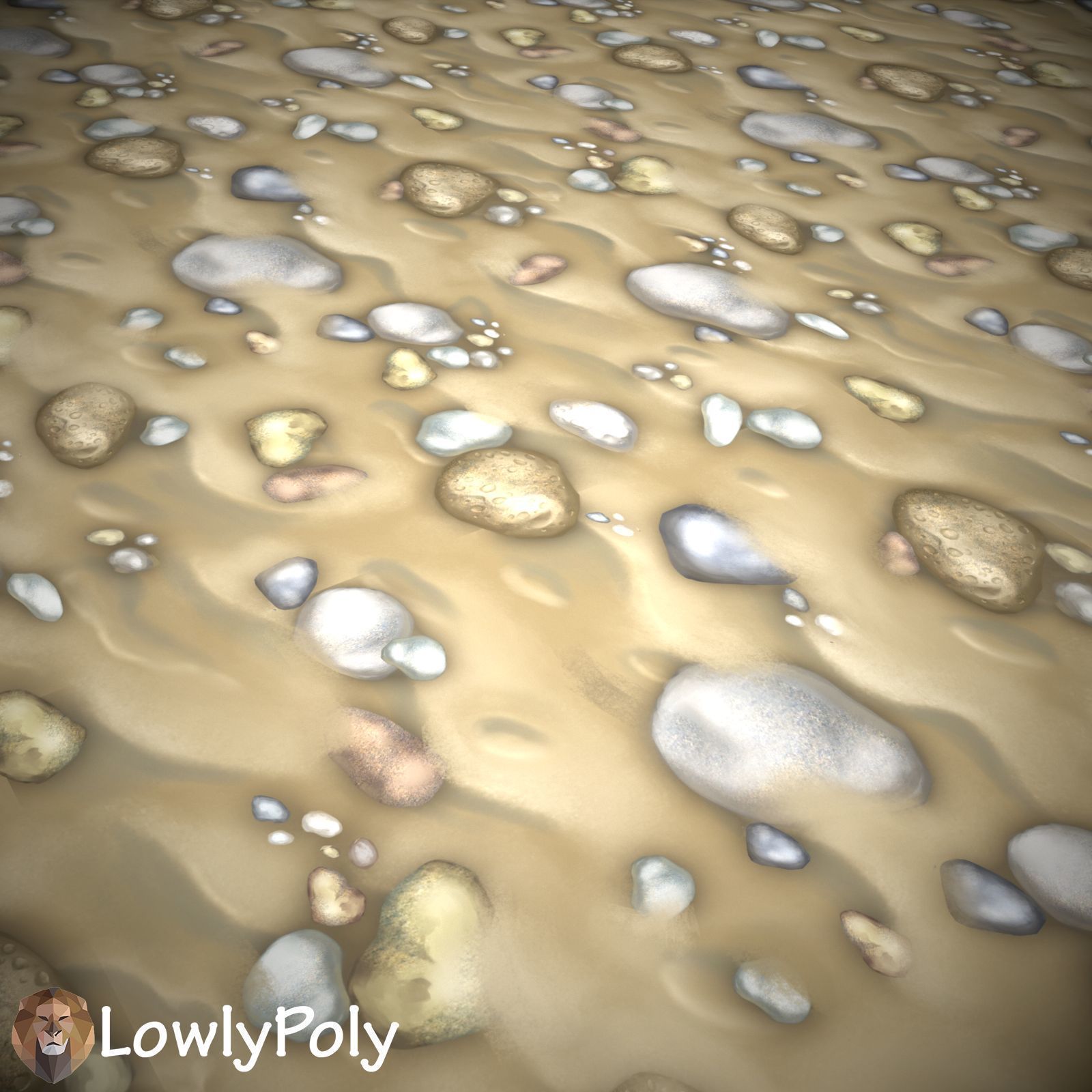 Stylized Ground Vol 45 - Hand Painted Texture Pack Texture_10