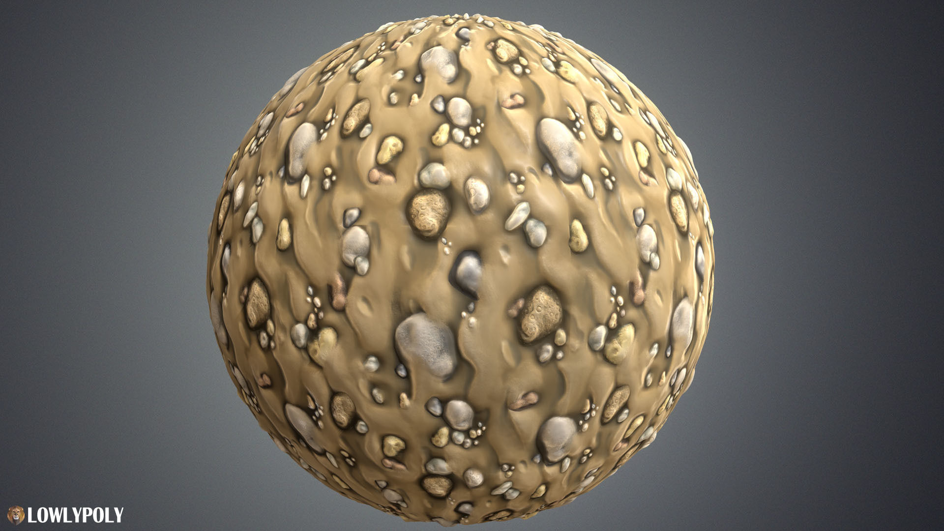 Stylized Ground Vol 45 - Hand Painted Texture Pack Texture_5