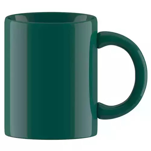 Coffee Mug dark green