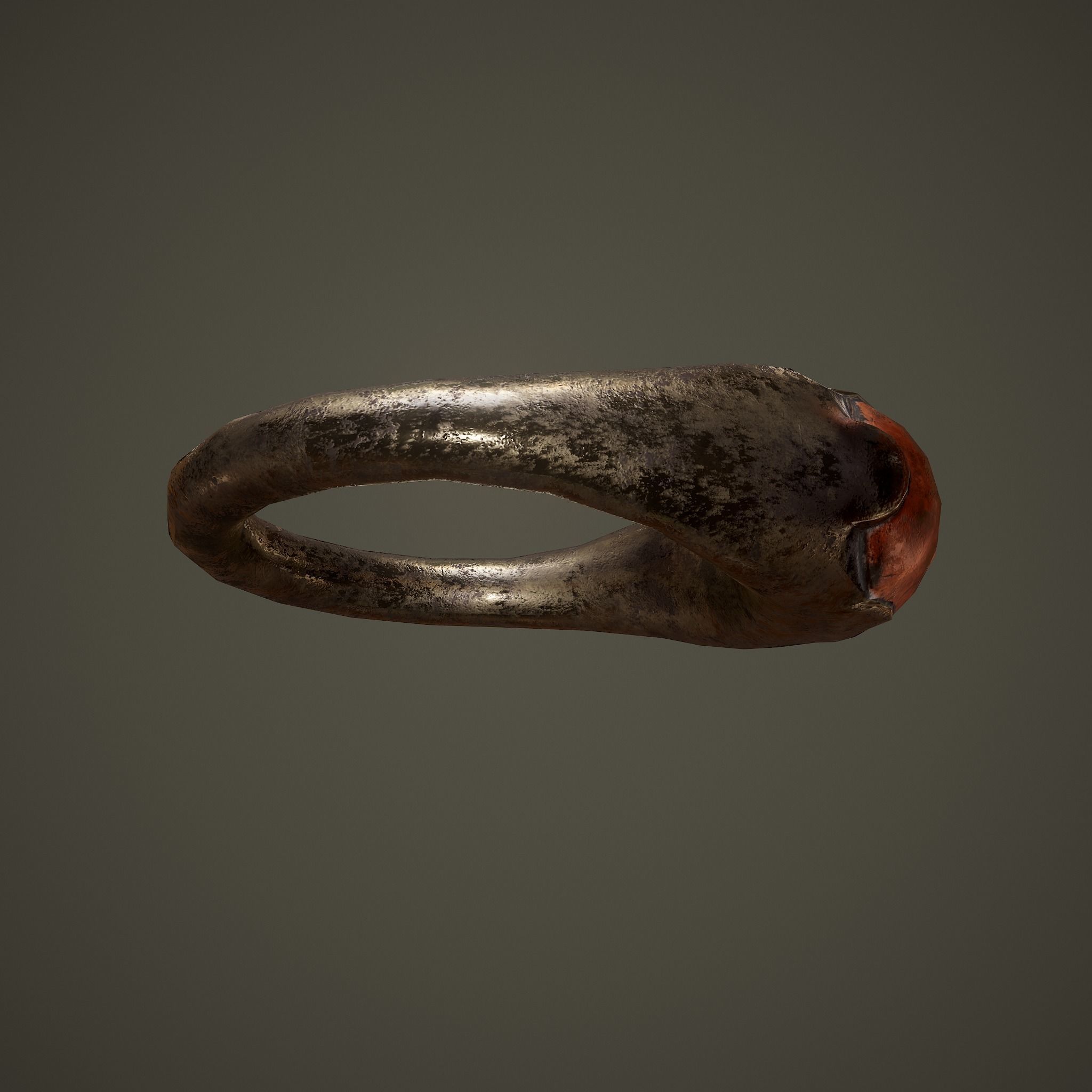 Ancient Ring Free low-poly 3D model_17