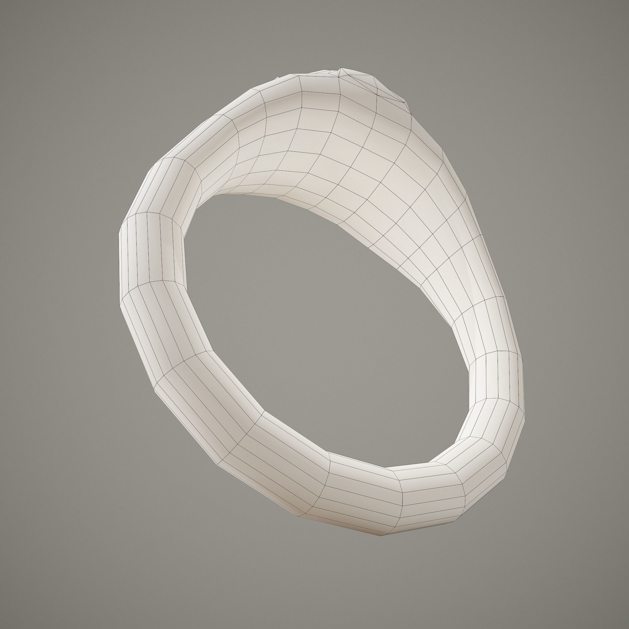 Ancient Ring Free low-poly 3D model_34