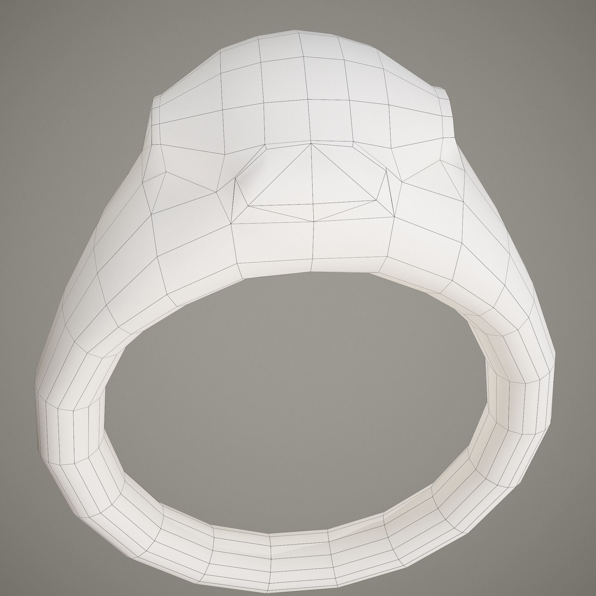 Ancient Ring Free low-poly 3D model_35