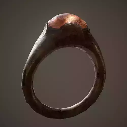 Ancient Ring Free low-poly 3D model