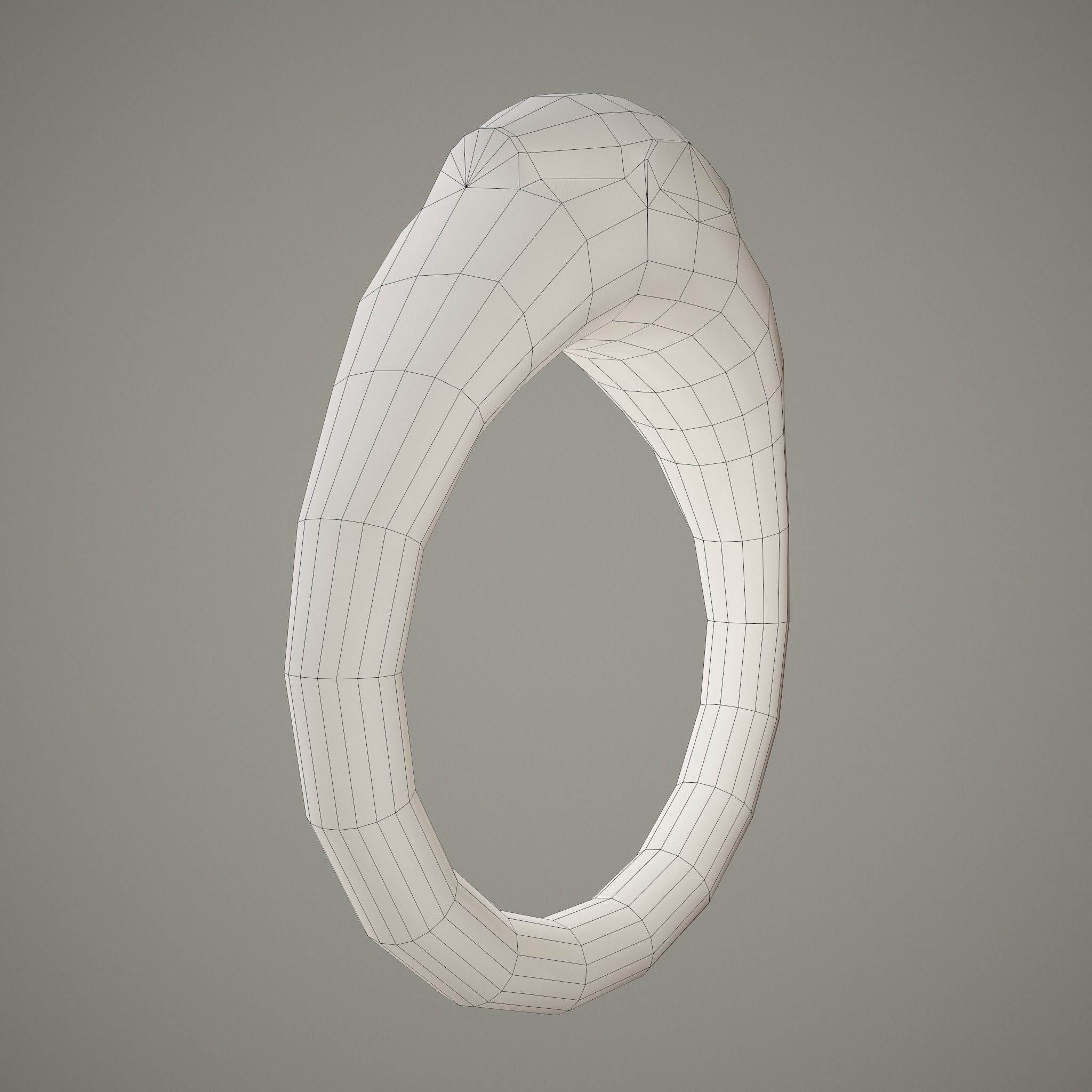 Ancient Ring Free low-poly 3D model_28