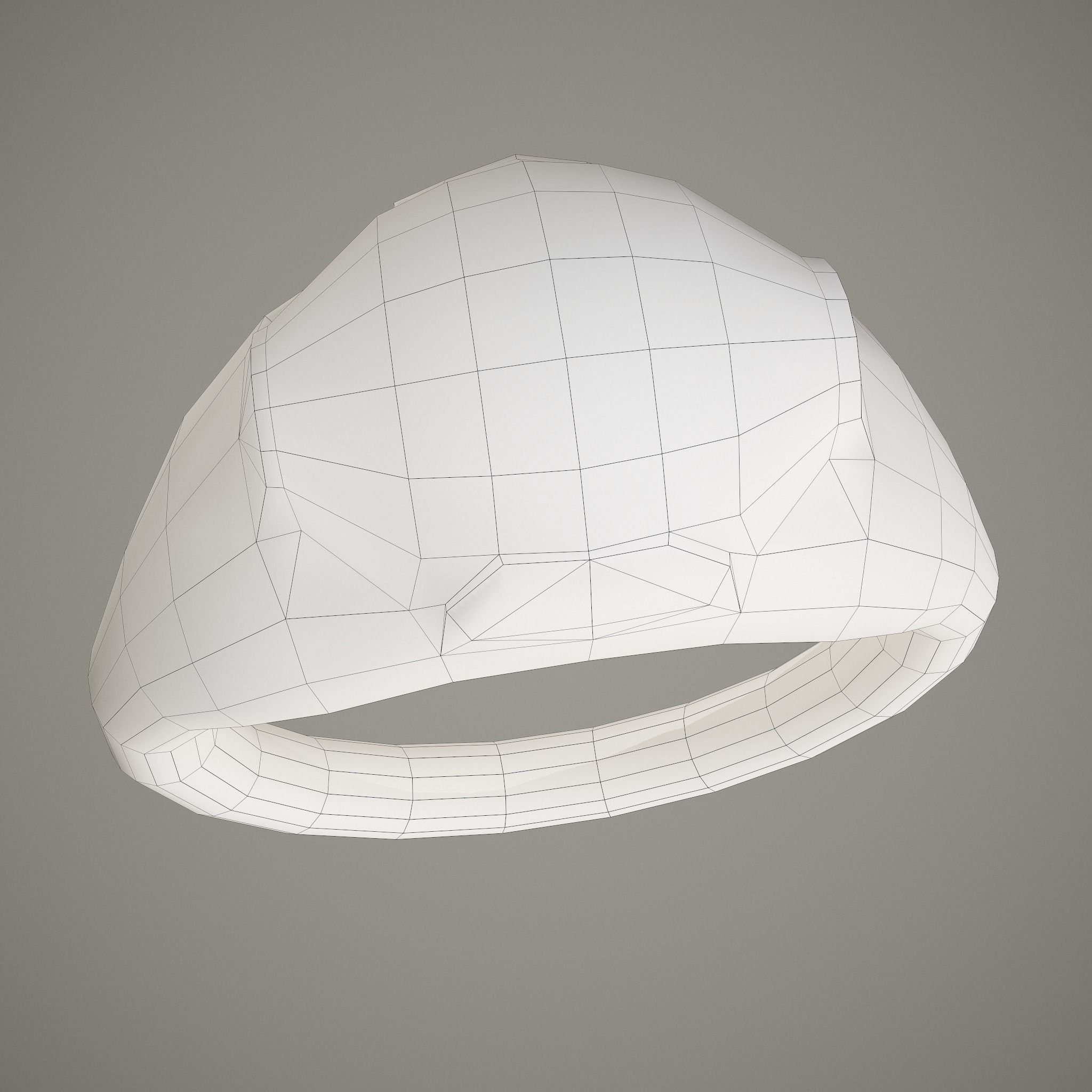 Ancient Ring Free low-poly 3D model_30