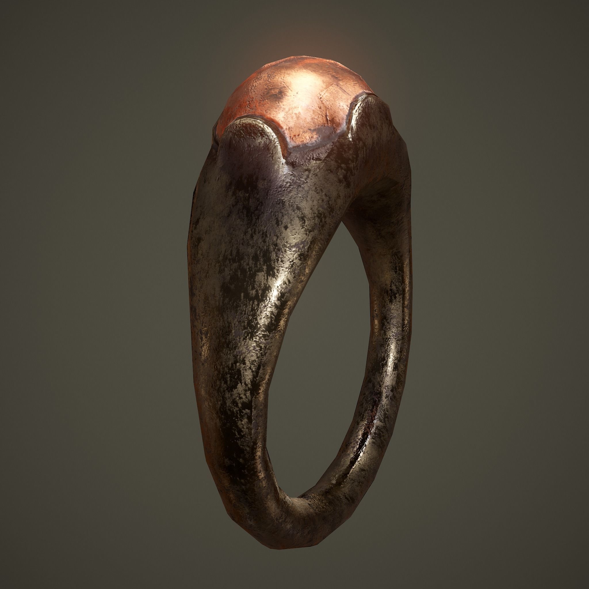 Ancient Ring Free low-poly 3D model_20
