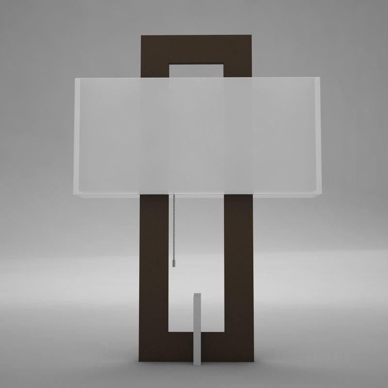 Lamp 016 Low-poly 3D model_5