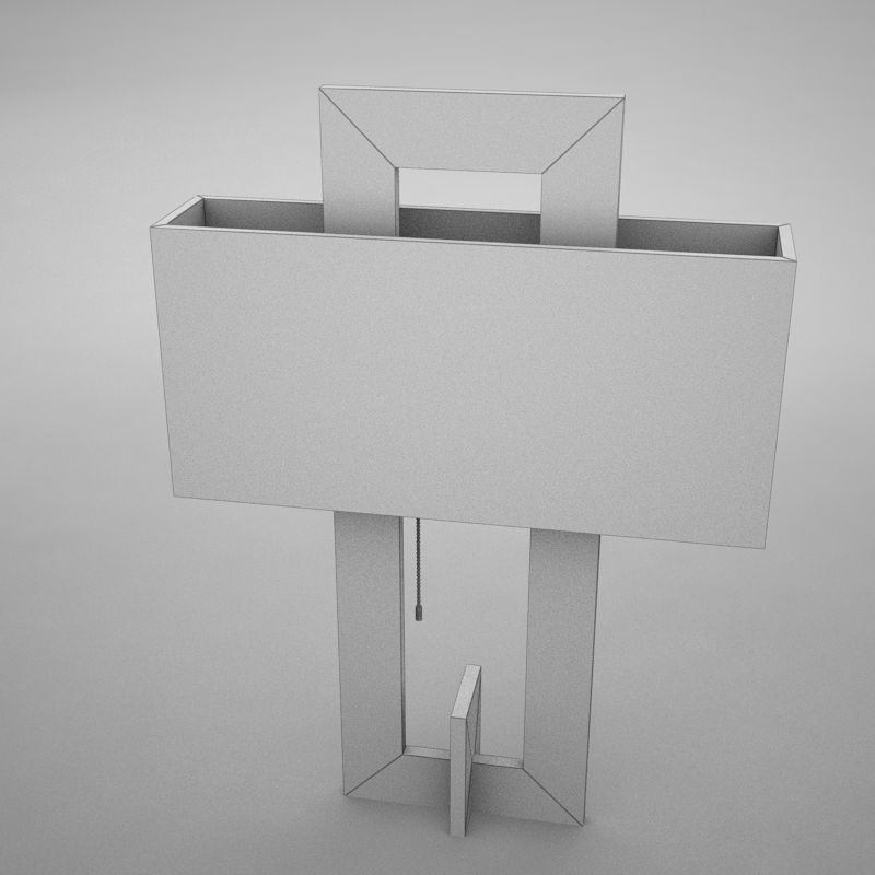 Lamp 016 Low-poly 3D model_8