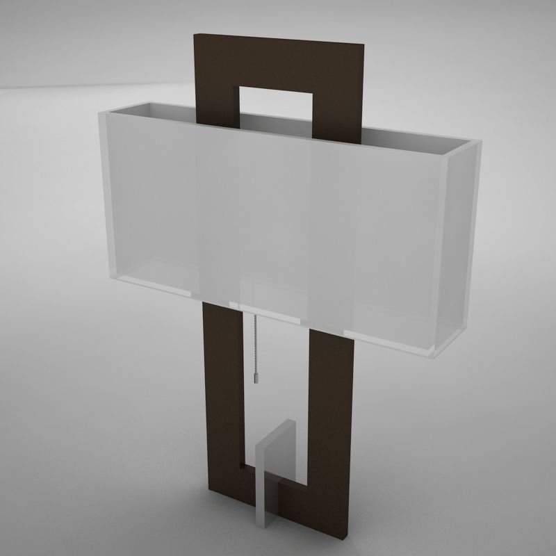 Lamp 016 Low-poly 3D model_6