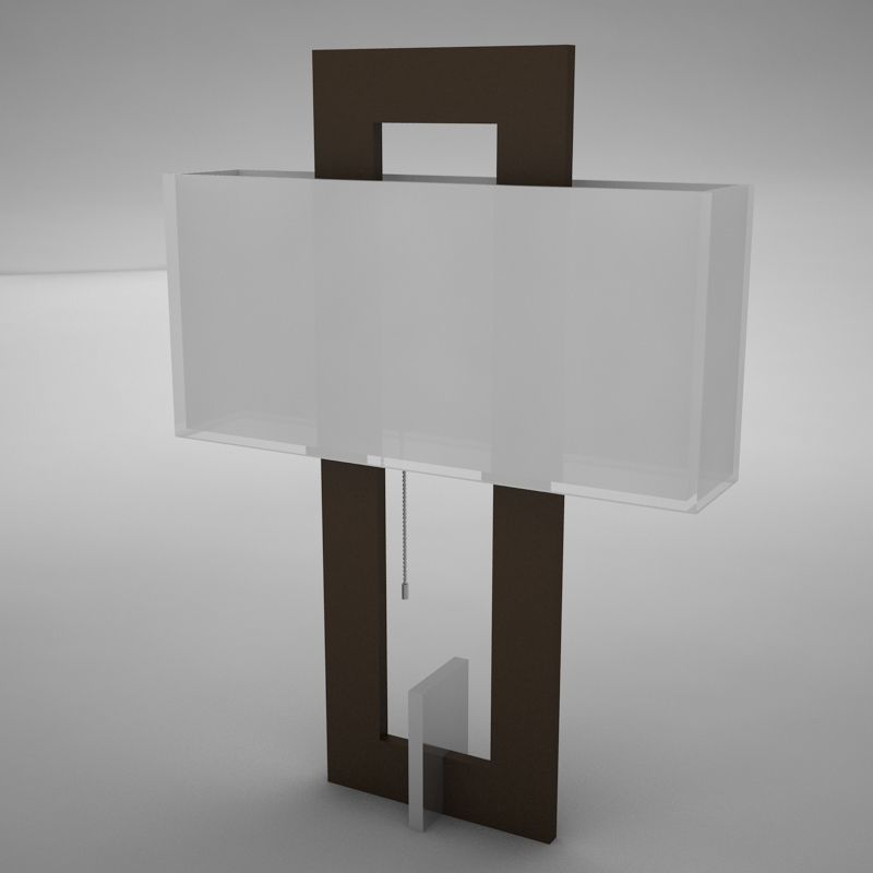 Lamp 016 Low-poly 3D model_3