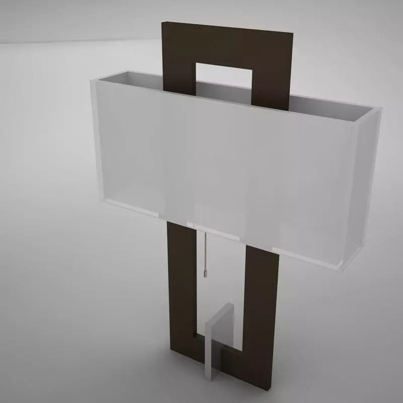 Lamp 016 Low-poly 3D model_0