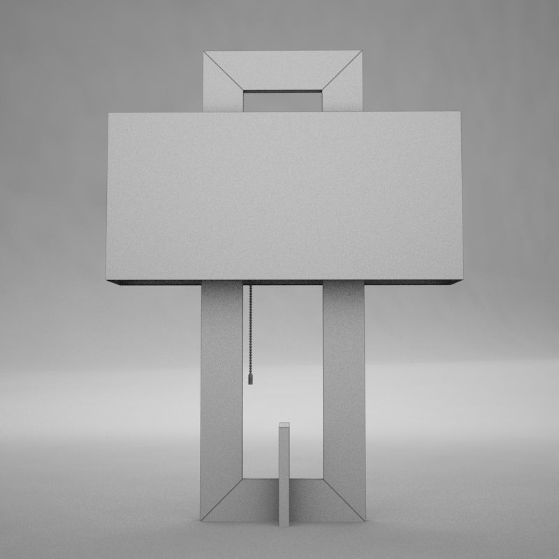 Lamp 016 Low-poly 3D model_12