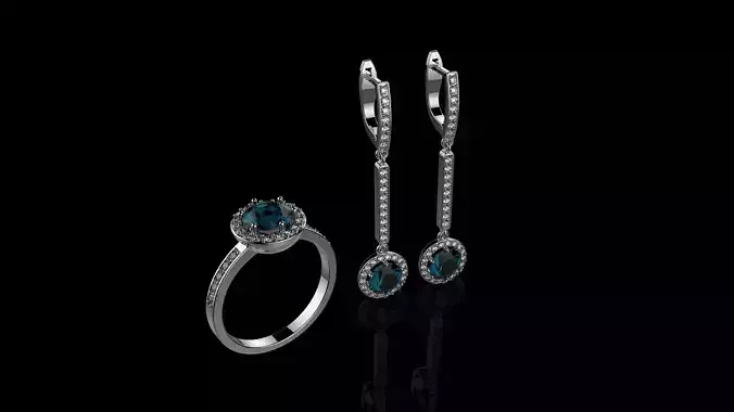 M RINGS EARRINGS N14