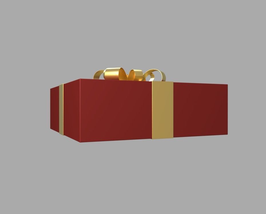Christmas Present 3D model_1