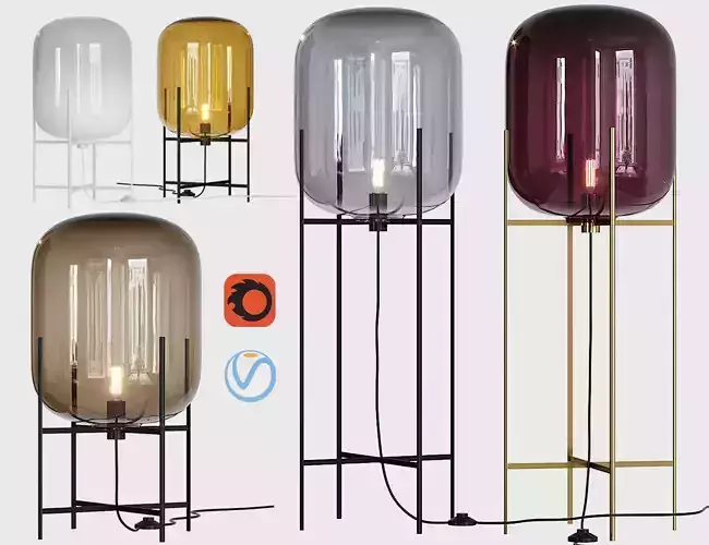 Oda floor lamps