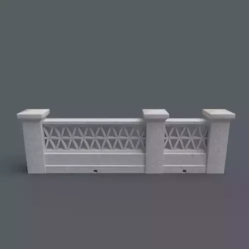 Mediterranean bricks fences