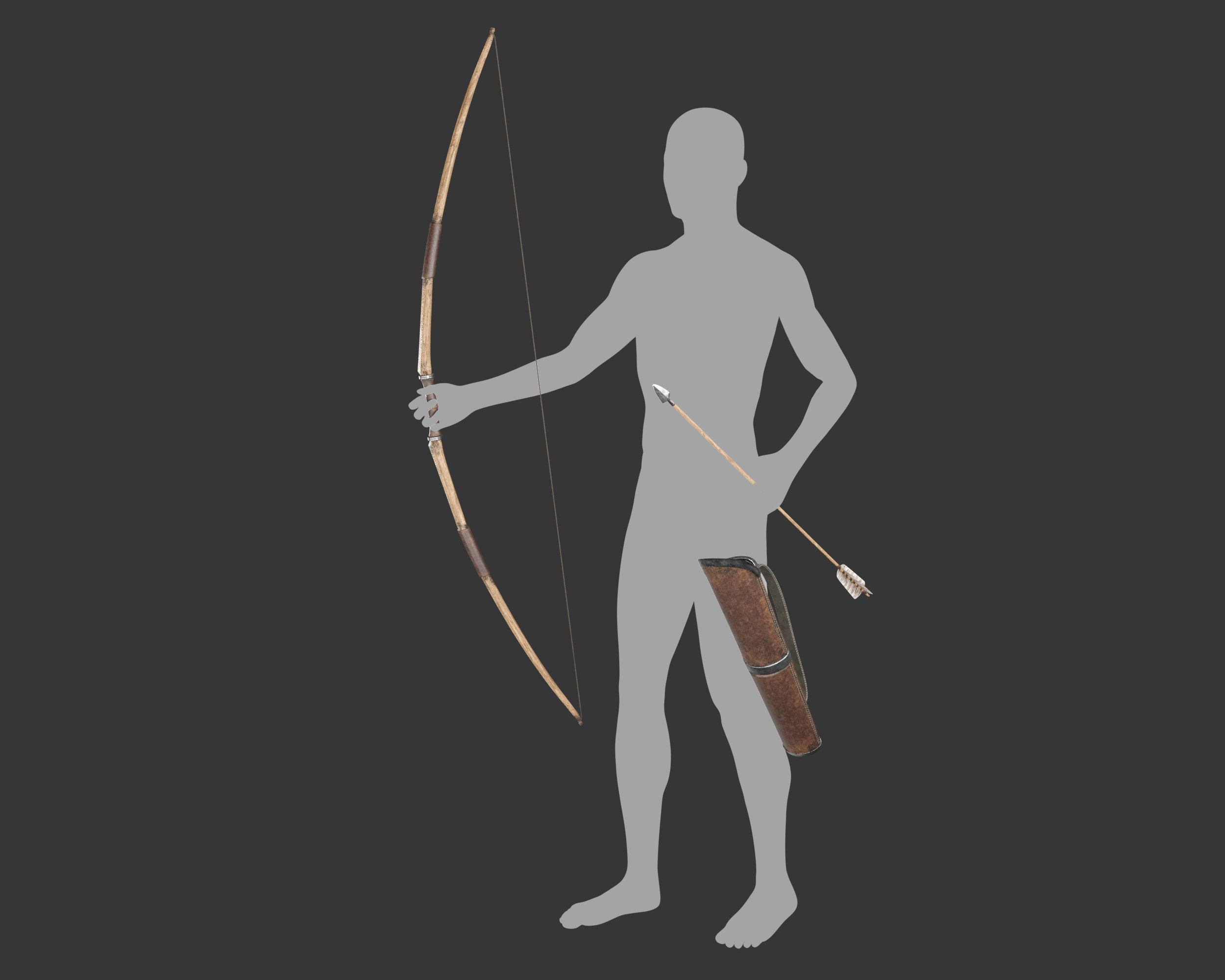 Medieval Collection Weapons Bows and Arrows _29