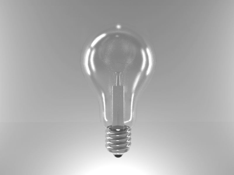 Light Bulb 3D model_1