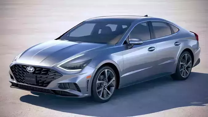 Hyundai Sonata US 2020 3D model