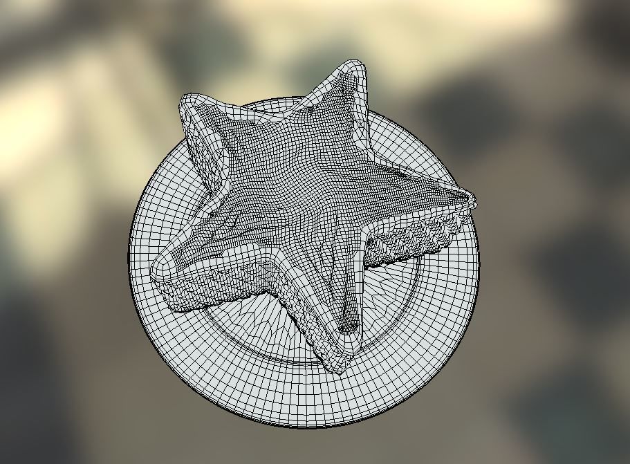 Cake Star 1 3D model_2