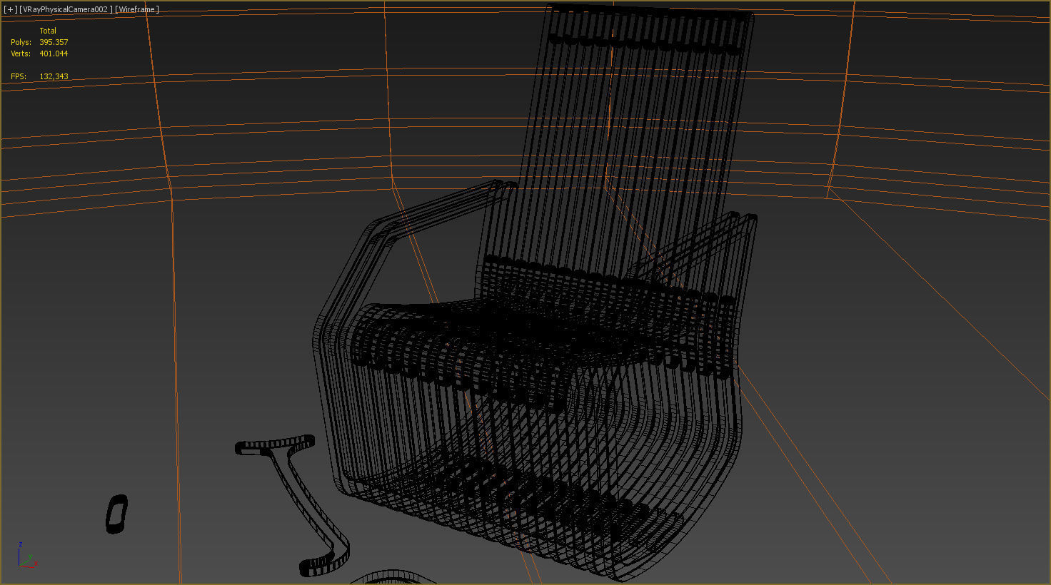 Parametric Chair Design 3D model_4