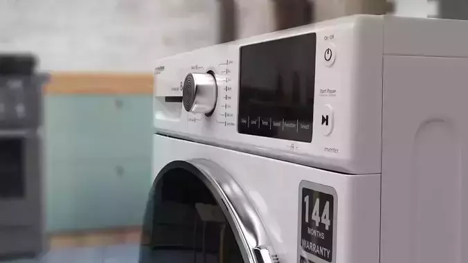 Laundry Machine 3D model
