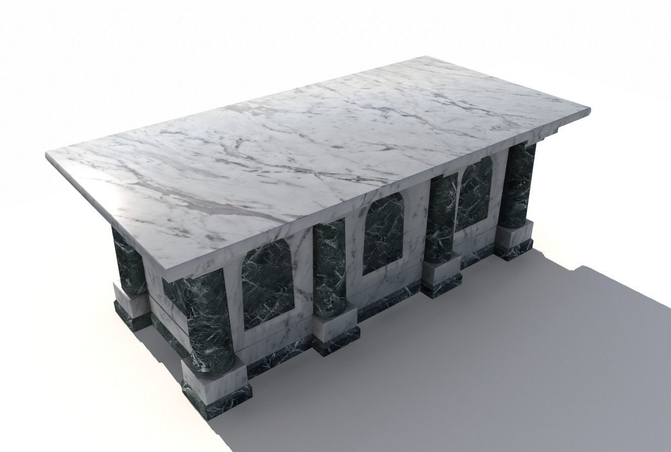 Marble altar 5 3D model_3