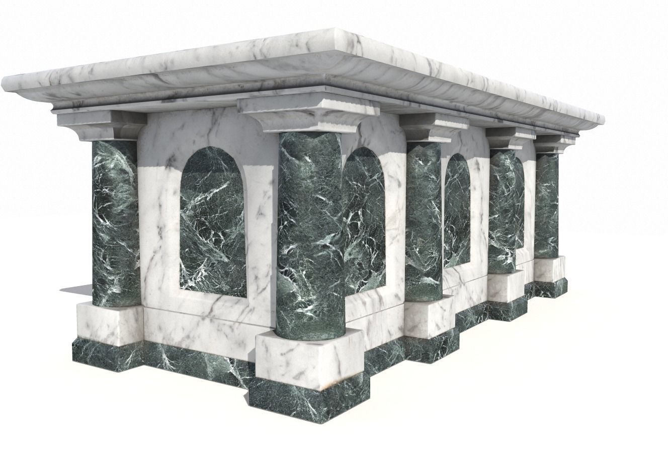 Marble altar 5 3D model_5