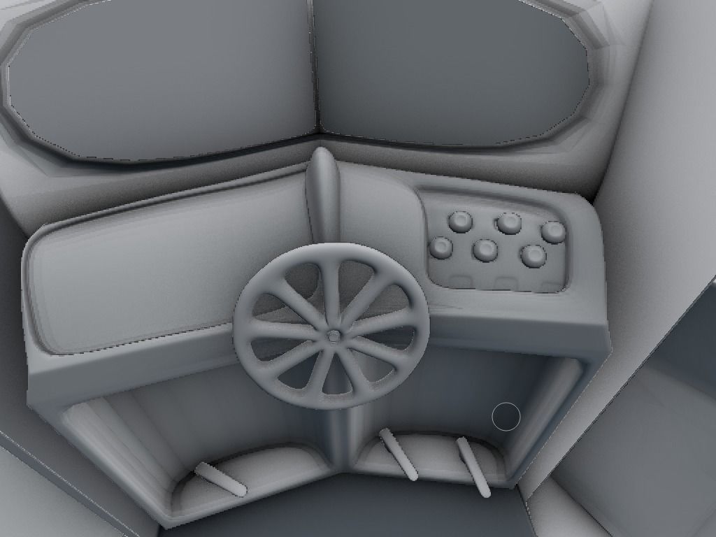 old fishing bout  3D model_10