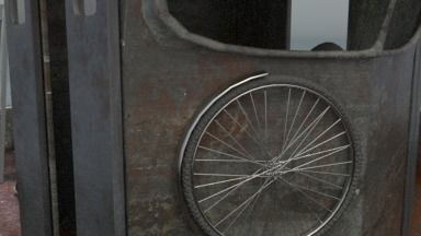 old fishing bout  3D model_9