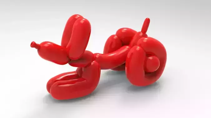 Balloon Dog2 3D print model