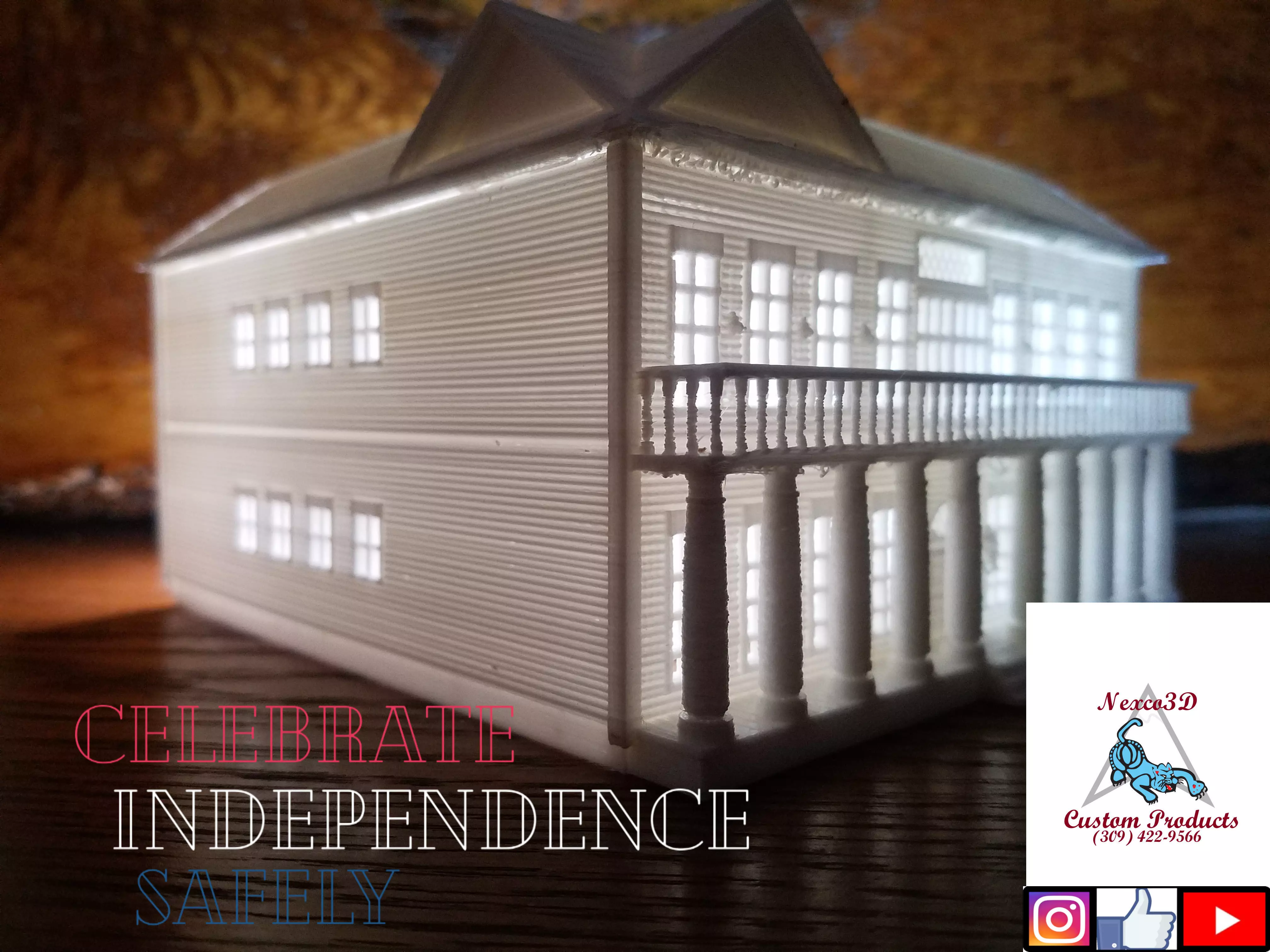 Plantation House 3D model_0