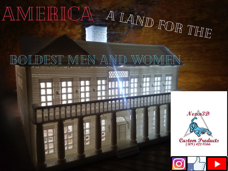 Plantation House 3D model_1