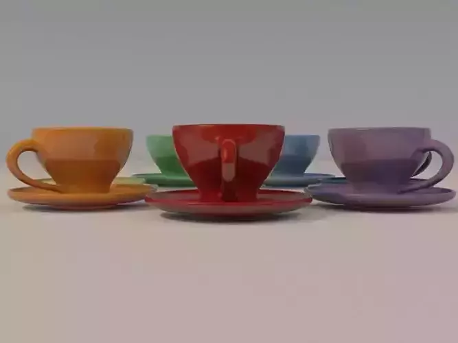 ceramic teacups