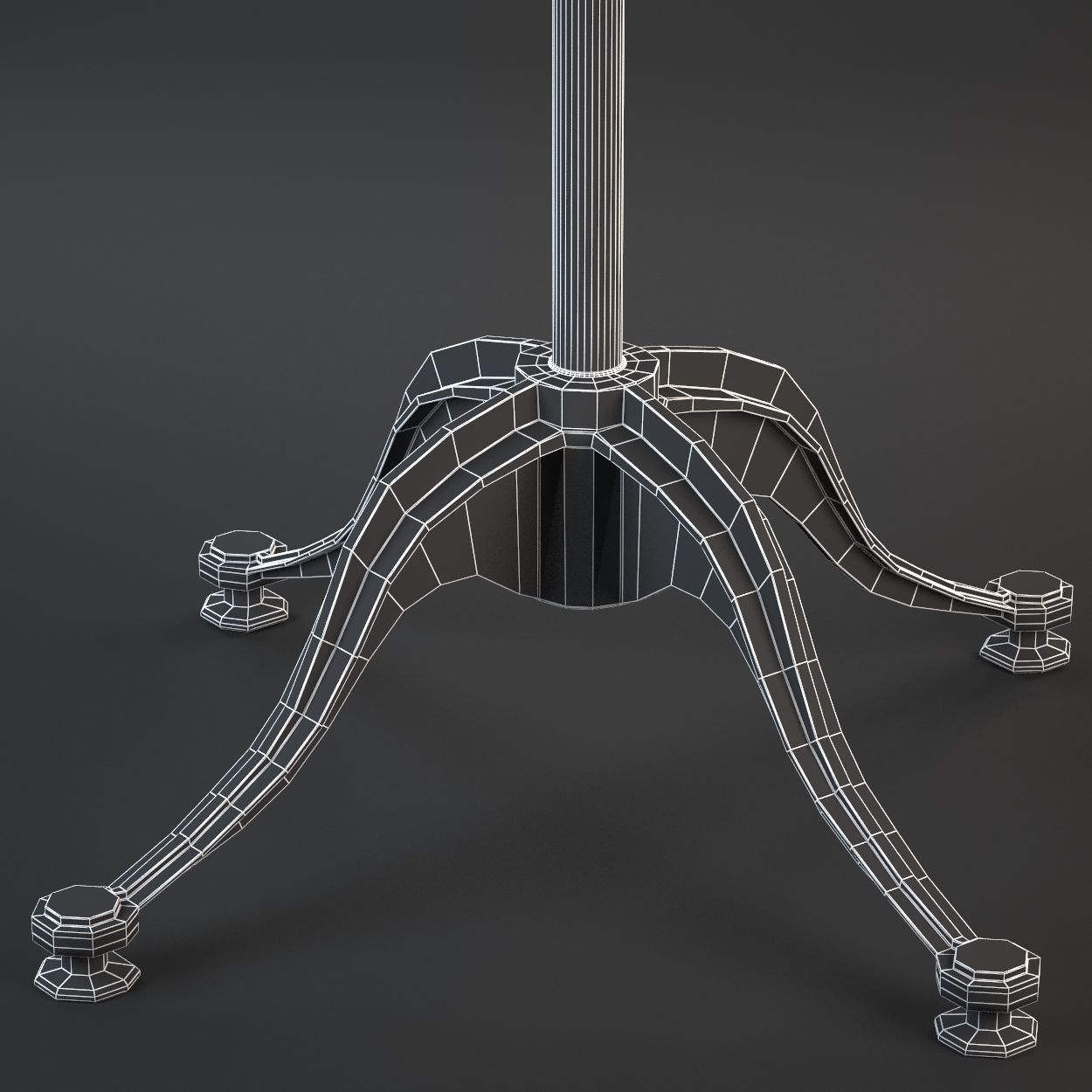 V42 Bistro Table Large 3D model_5