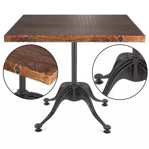 V42 Bistro Table Large 3D model